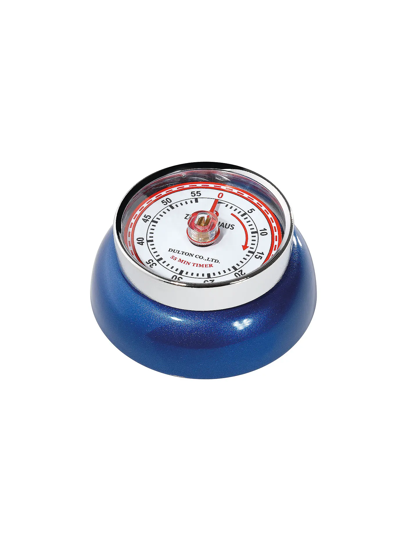 ZASSENHAUS | Küchentimer SPEED 7cm Metallic-Blue | 